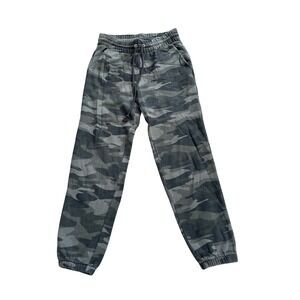 Wild Fable Camouflage Joggers Women's‎ Small Green Camo Drawstring Sweatpants